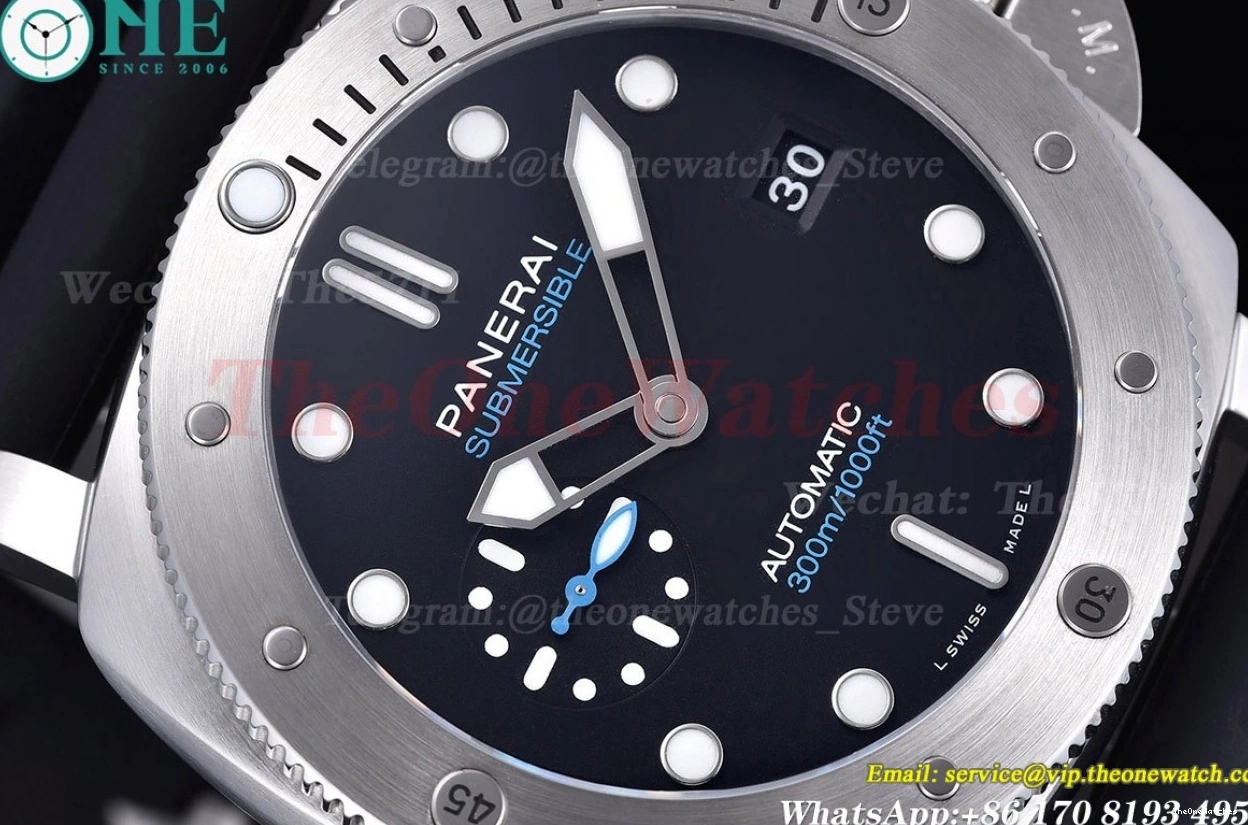 SS Submersible 44mm RU PAM1229 black Dial P900 TTF 0516